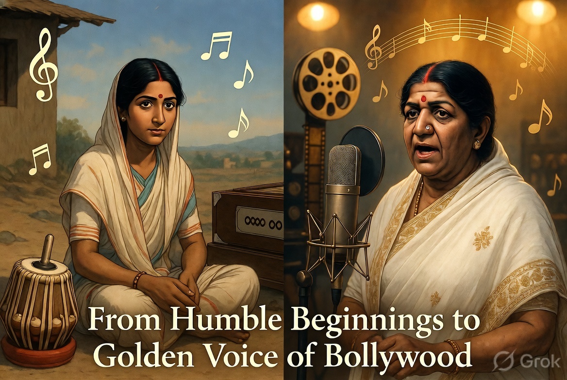 Image related to Lata Mangeshkar: Birth to Timeless Legacy of India's Nightingale